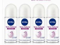 Image 1 of Nivea Set de 4 Efecto Satin Tono Natural 