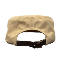 Image 3 of RUNNERS Cream Flat Top Cap