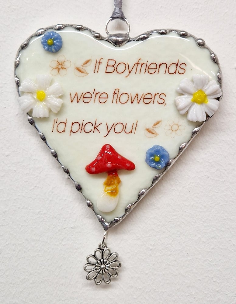 Image of Valentines Heart - If Boyfriends were flowers 