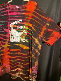 Image 3 of 2xl  Scream Into The Void REVERSE Tie Dye Shirt 1