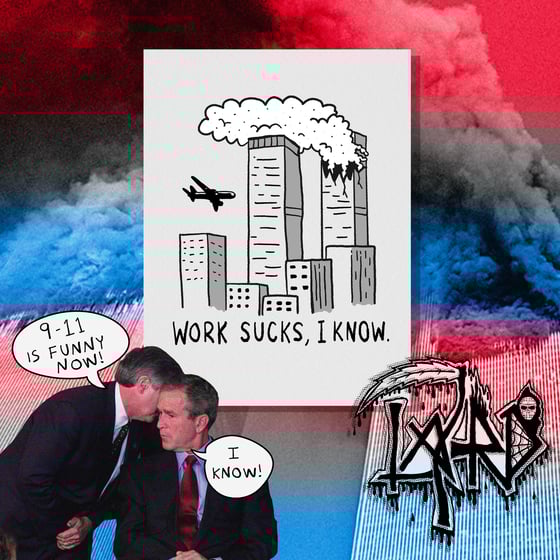 Image of WORK SUCKS 8x10 ART PRINT (Signed)