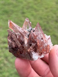 Image 2 of Red Quartz Points Cluster | Guangdong China #3057