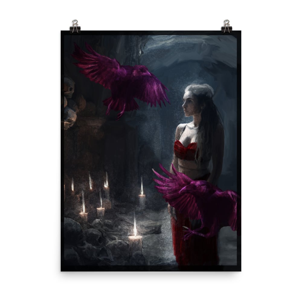 48 hr print - The Quiet Queen of Corvids