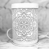 Electric Wax Melt Warmer - WHITE MANDALA  **4 FREE WAX MELTS**