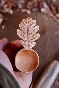 Image 2 of Oak Leaf~  Coffee Scoop