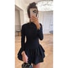 Black Frill Dress 