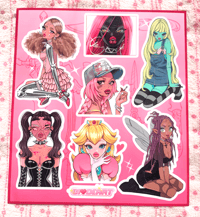 Image 2 of Jumbo Classics Sticker Sheet!