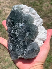Image 3 of Inner Mongolia Candle Quartz & Fluorite Specimen #2500