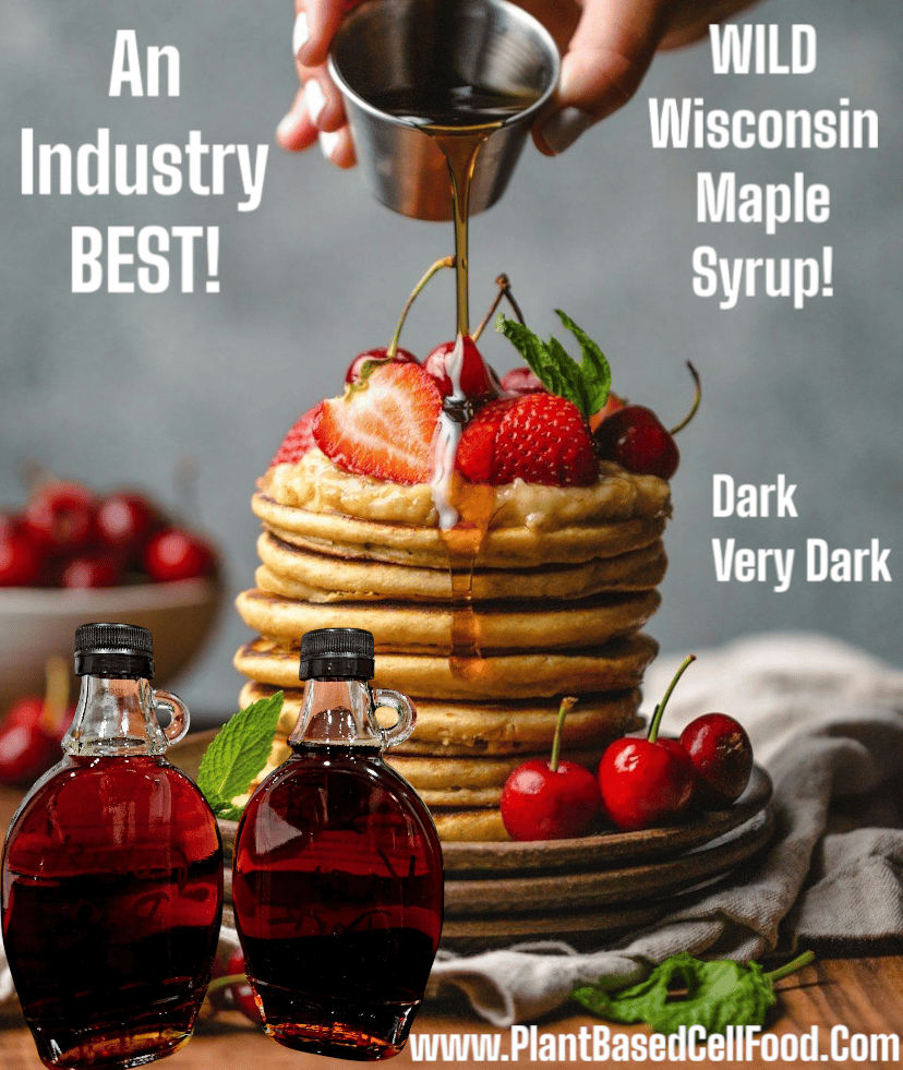 WILD SAPPED BY NATURE Maple Sugar/Cream/Syrup. Anxiety-Probiotic-Prostate-Anemia-Detox