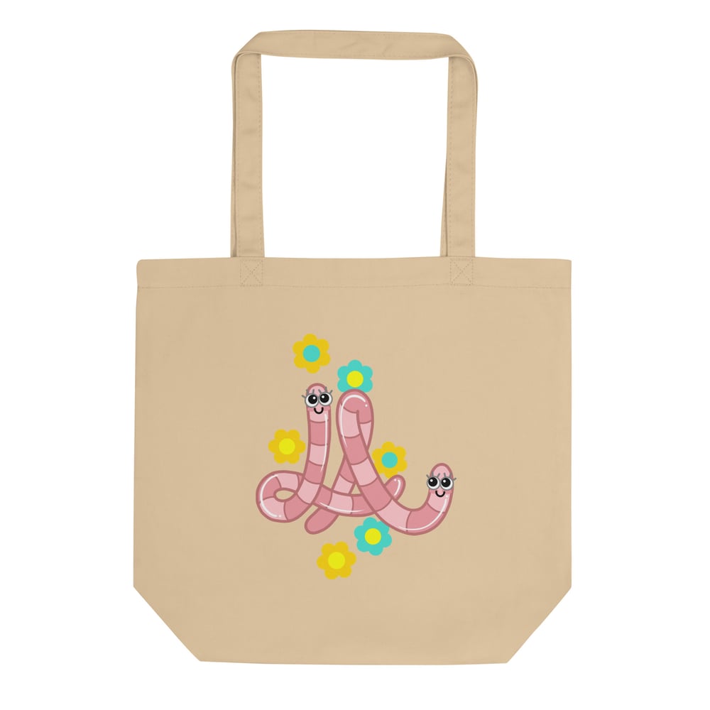 Image of LA WORM  Tote Bag