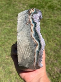 Image 6 of Large Amethyst Cluster With Polished Edges #2575