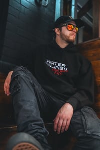 Image 3 of WATERLINES DON'T GIVE A F*CK - black hoodie