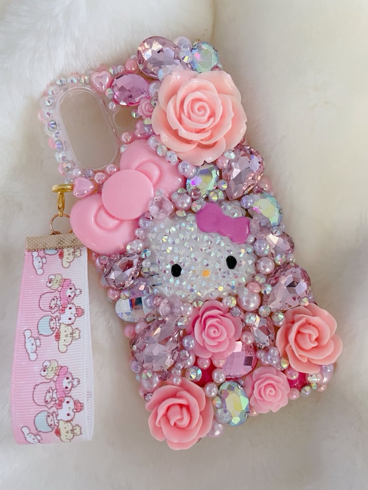 bling kawaii kitty phonecase PM5