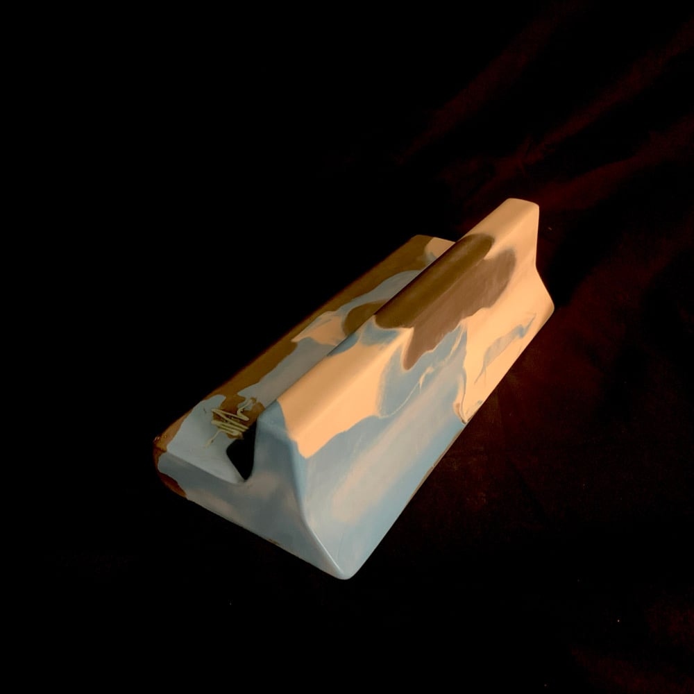 Image of Wired Ramps Jersey Ledge (Dark Grey, Blue and White)