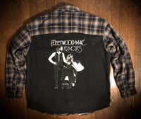 Upcycled “Fleetwood Mac/Rumors” corduroy shirt 