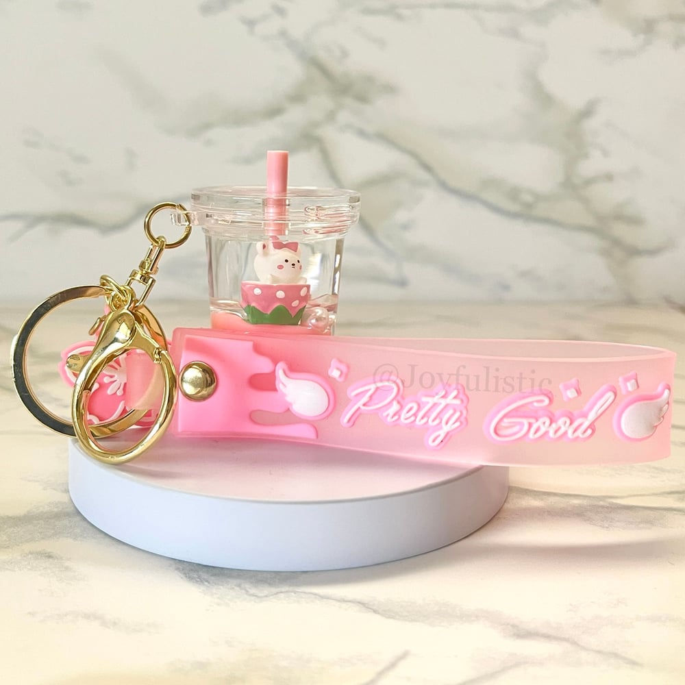Image of Pink Berry Keychain