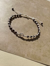 Image 1 of Peace sign anklet 