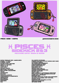 Image 1 of SIDEKICK x PISCES ZODIAC 
