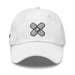 Image of X Bandaid Hat - Black / White