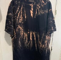 Image 3 of 'Crashing Out' screenprinted Bleached Tee Oneshot - Size 2XL