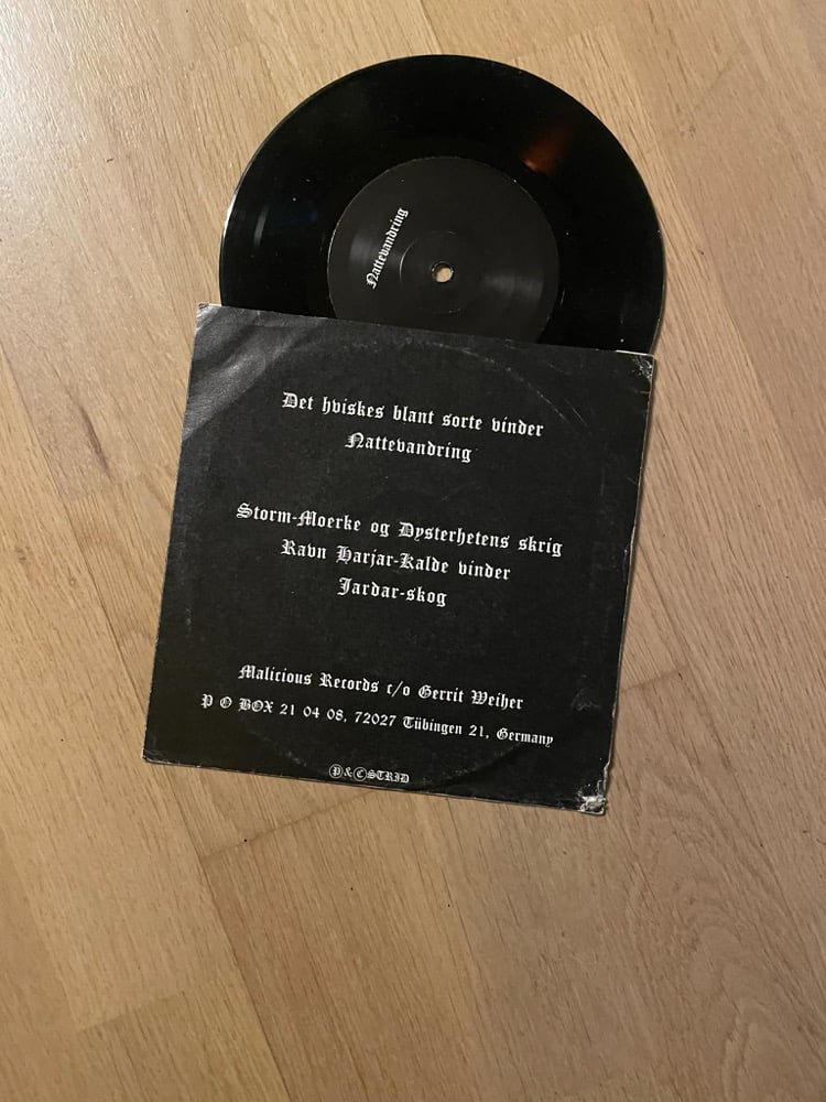 Image of Strid «Det Hviskes Blandt Sorte Vinder» 7’’