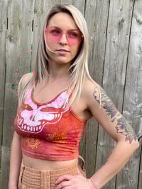 Image 4 of Stealie Crop Top LARGE #1