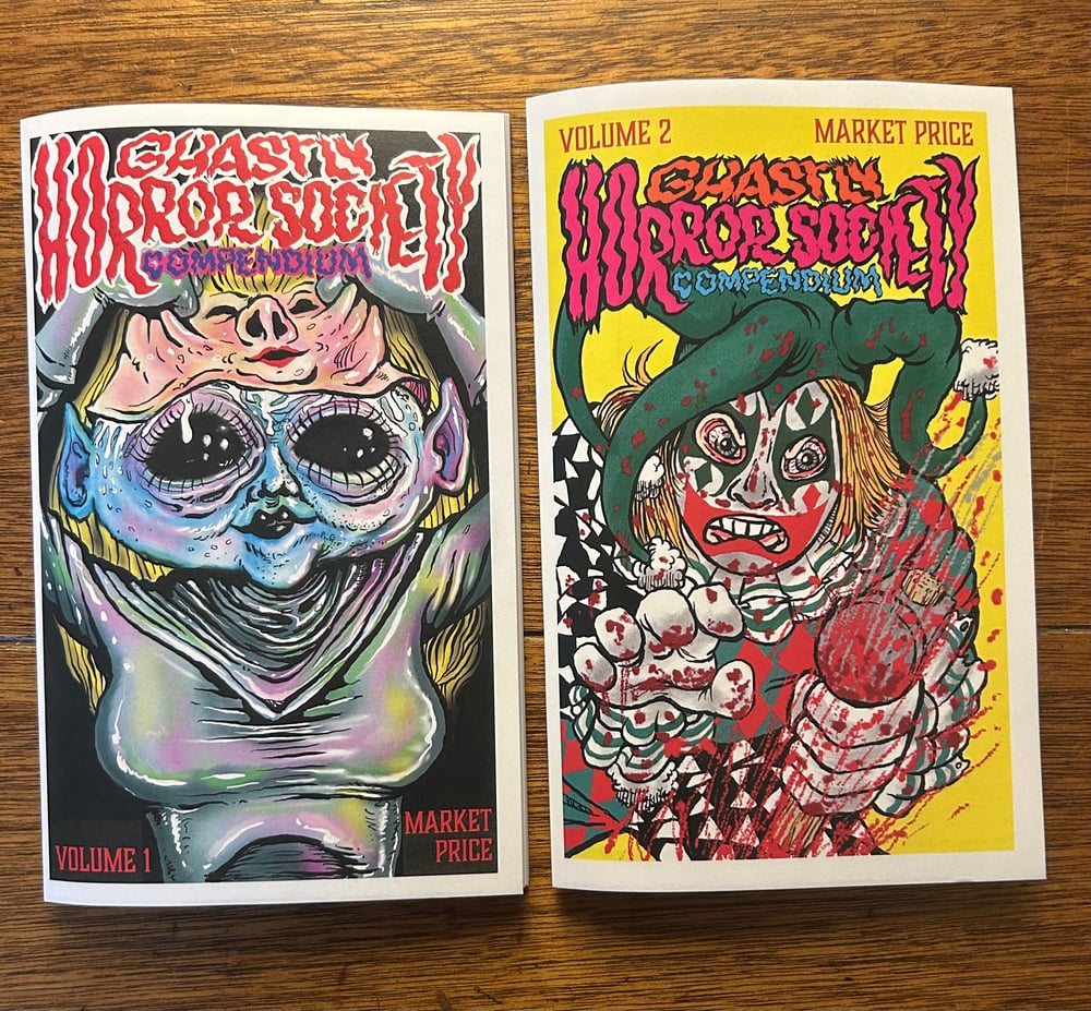 Ghastly Horror Society Compendium Volumes 1 & 2