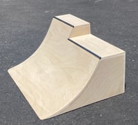 10” Wide Quarter Pipe Two Tier