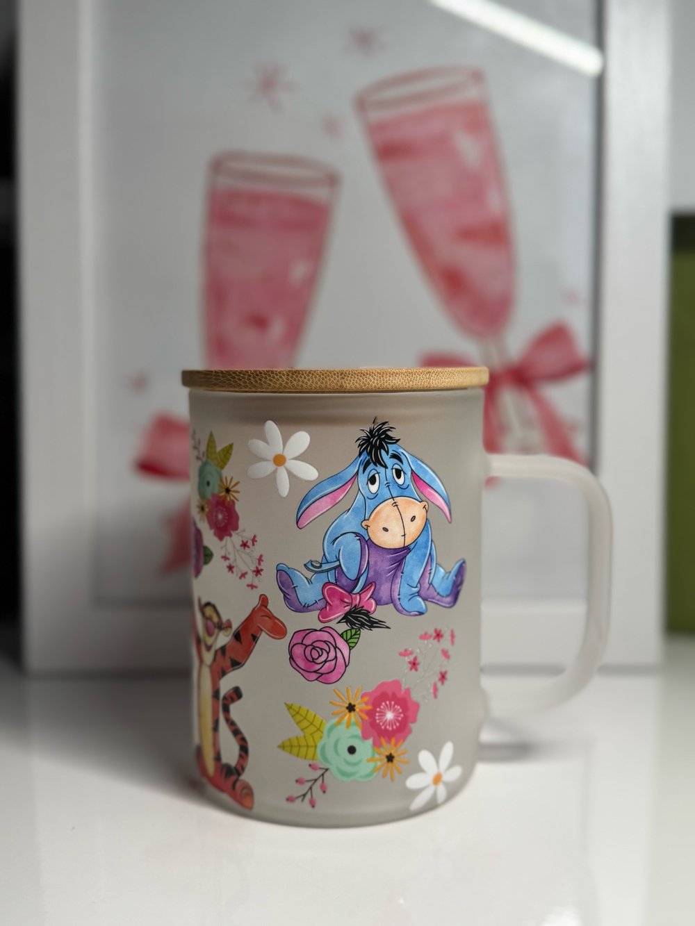 Image of 16oz - Frosted Mug - Pooh
