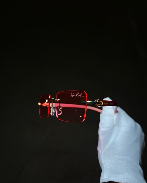 Image of Pink/ Wood Design ROYANII FRAMES