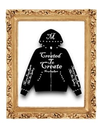 BLACK MBR ART ZIPUP