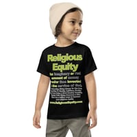 Image 2 of Religious Equity Toddler Short Sleeve Tee