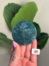 Image 8 of CHOOSE YOUR OWN MOSS AGATE DISK -INDIA- LOT 1