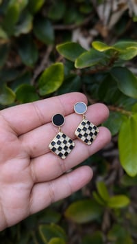 Image 1 of Checkered Dangles DEAL OF THE WEEK