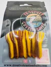 Brown Yellow Mini Jig 7 pcs