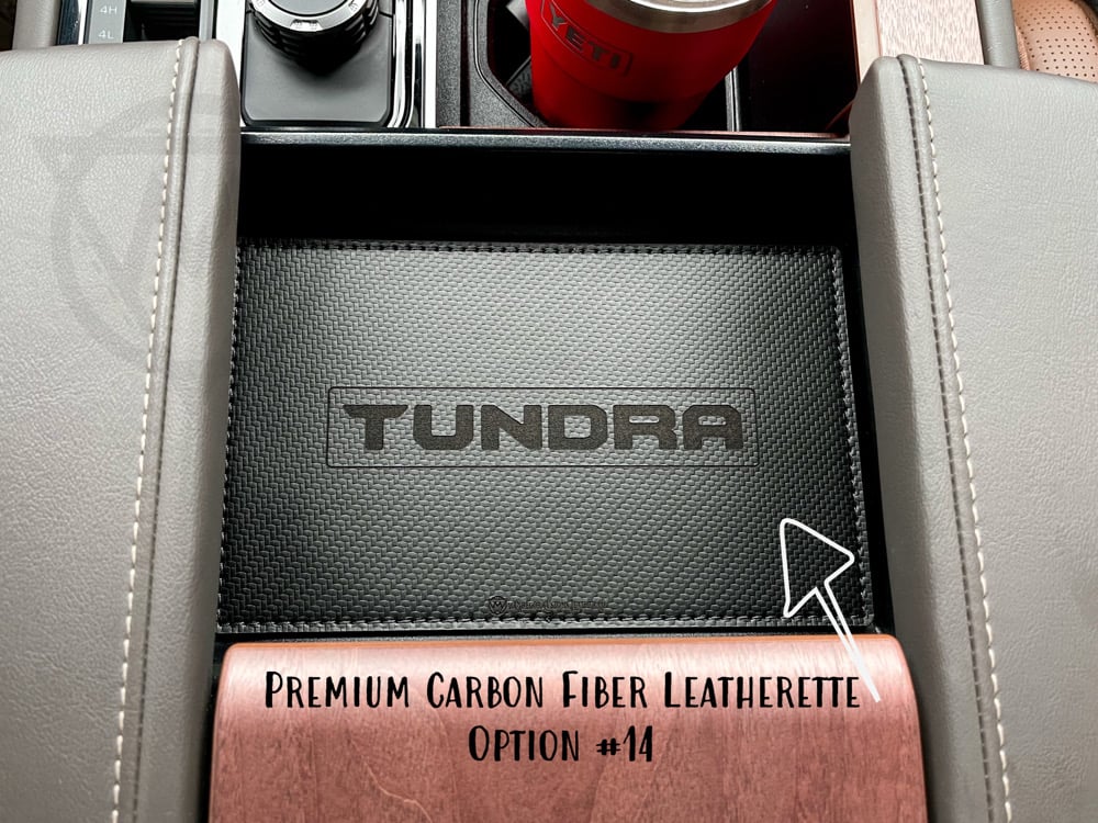 TUNDRA / SEQUOIA Console Insert | MacGregor Customs Leather Co.