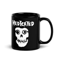 Image 3 of medicated Black Glossy Mug