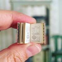 Image 2 of Dollhouse Miniature 1:12 Handmade Book Antique Toys