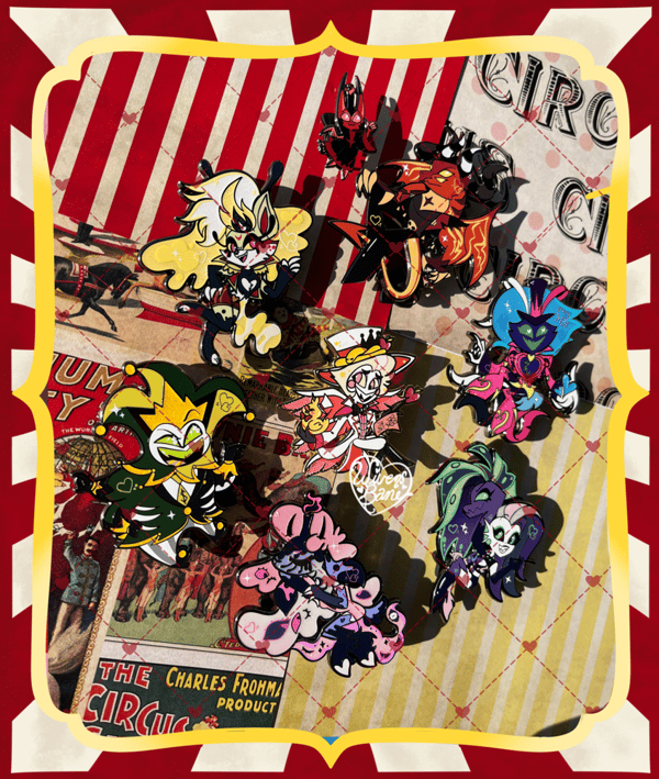 Image of Deadly Sins Enamel Pin Set 