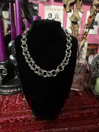 Image 2 of 2-in-2 Chainmail Necklace