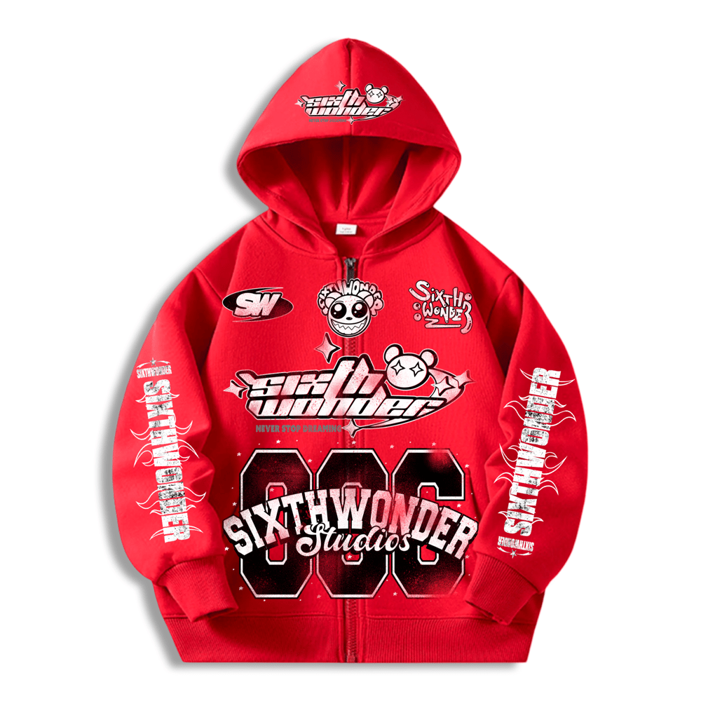 Image of Never Stop Dreaming Zip-up Hoodie