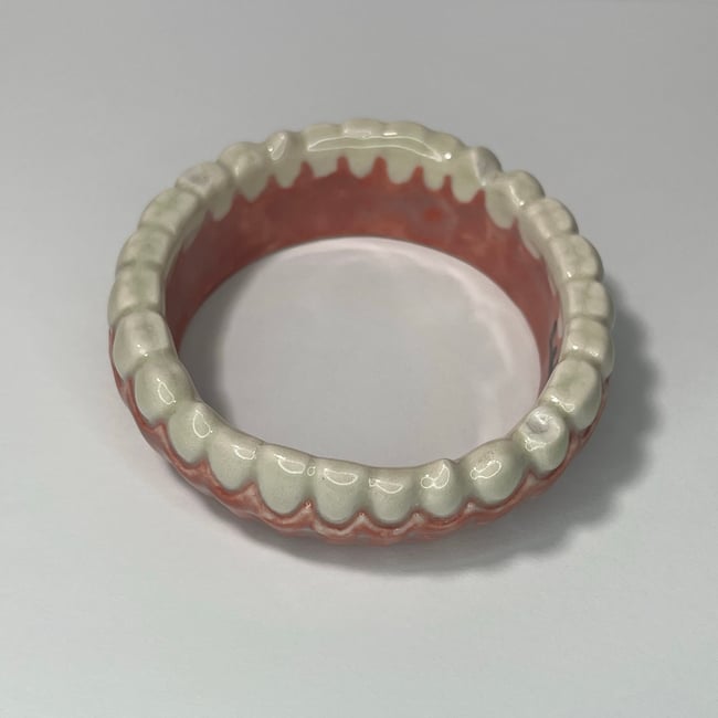 Teeth Bracelet E - 7.25 in Inner Circumference