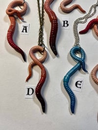 Image 3 of Worm Pendants