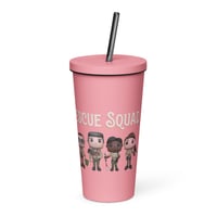 Image 11 of The Animal Rescue Squad Insulated tumbler with a straw
