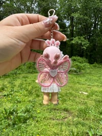 Image 3 of sonny angel peacock keychain