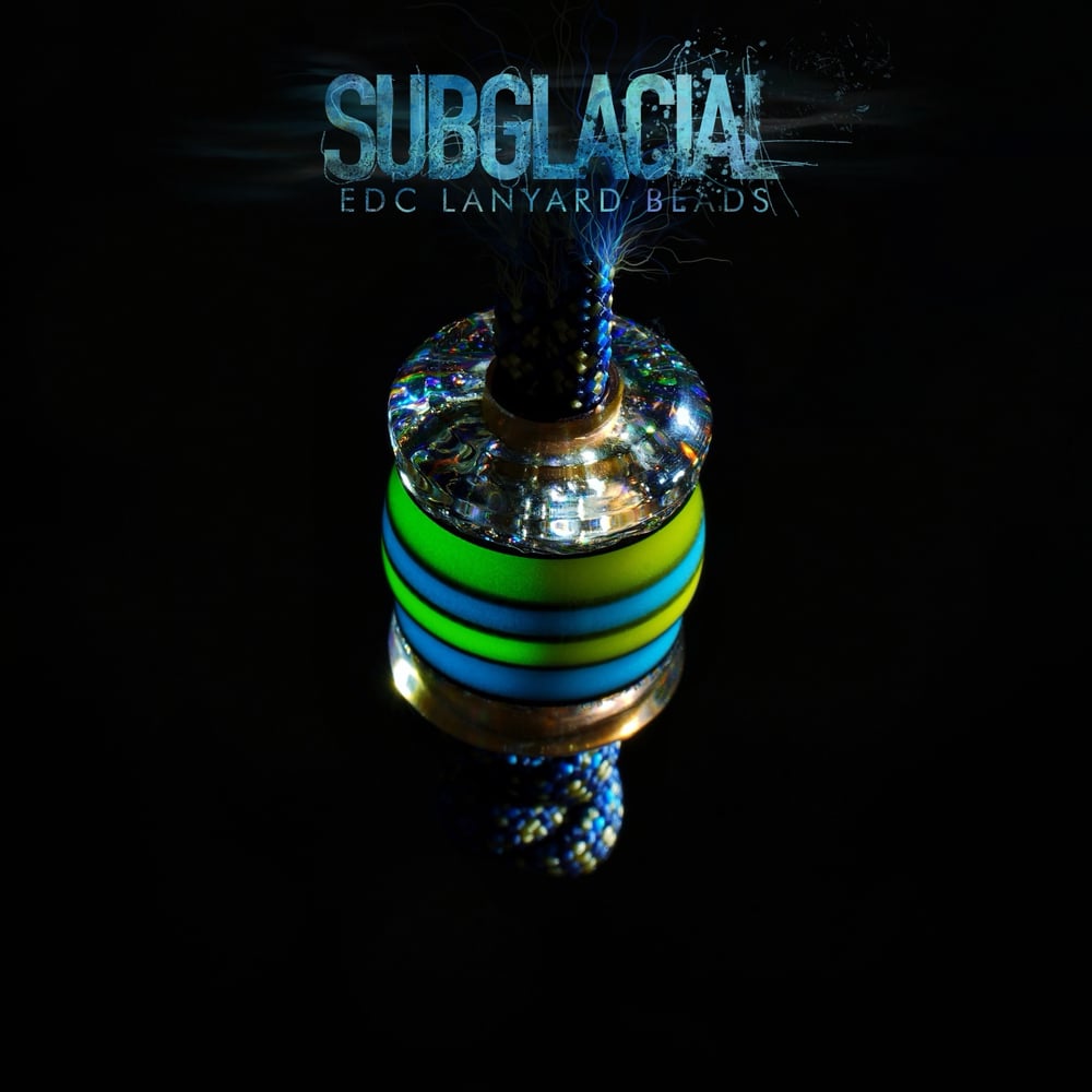 Subglacial EDC lanyard beads (GLOW)