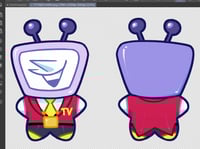 Image 4 of TV Time 2.5” Epoxy charms! 