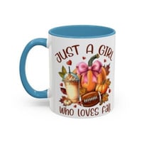 Image 6 of Just a girl who loves Fall Mug