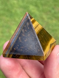 Image 6 of Tiger’s Eye Pyramid #1858
