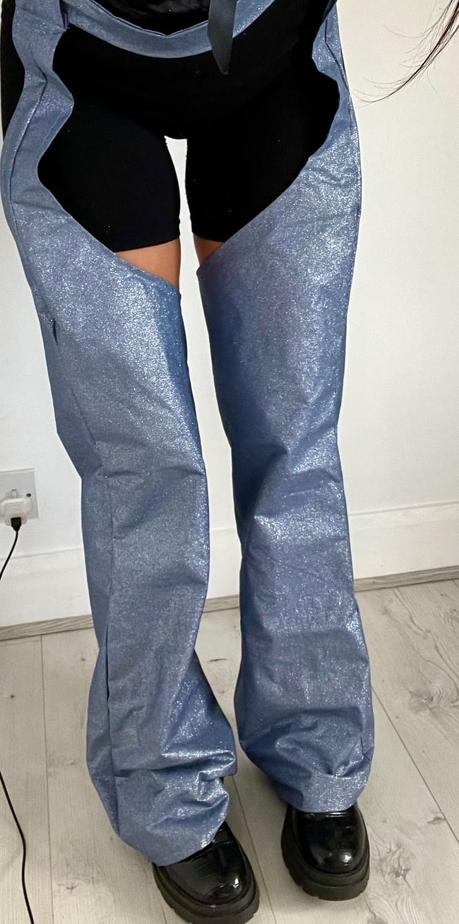 multiple colours* Glitter Sparkle Shimmer Cowgirl chaps | ECcentric ...